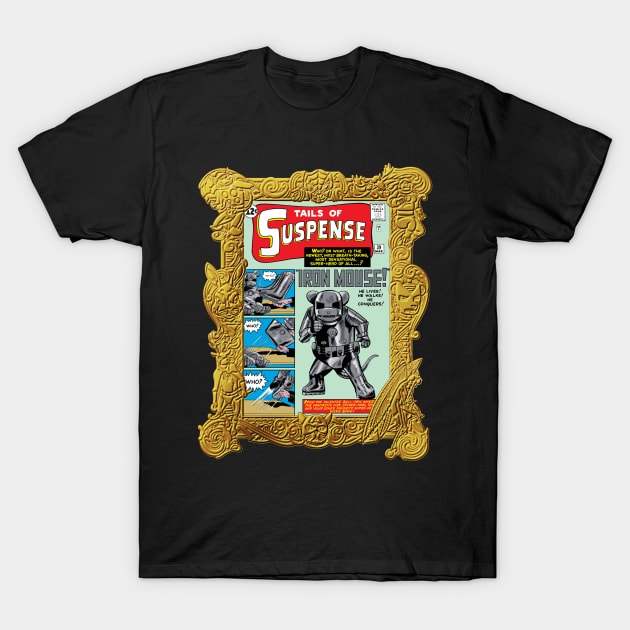 Iron Mouse Masterworks T-Shirt by ThirteenthFloor